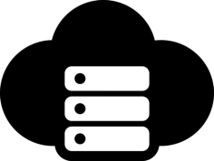 Cloud Networking Outline Svg File, Free Vectors File